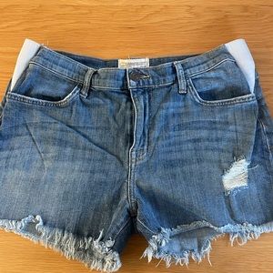 Hatch (current/Elliott) maternity cut off shorts
